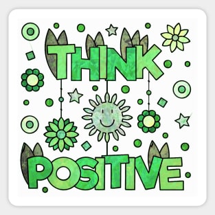 think positive Sticker